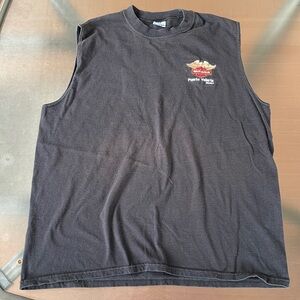 Harley Davidson cutoff tshirt